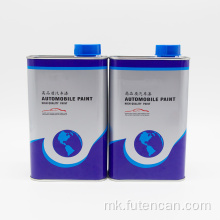 Правоаголна лимена конзерва од 1L празна моторно масло